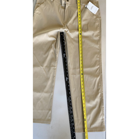 GlideActive Pants Mens Size 2X 38" Waist Khaki Athleisure NEW EXPANDABLE WAIST - Picture 12 of 15